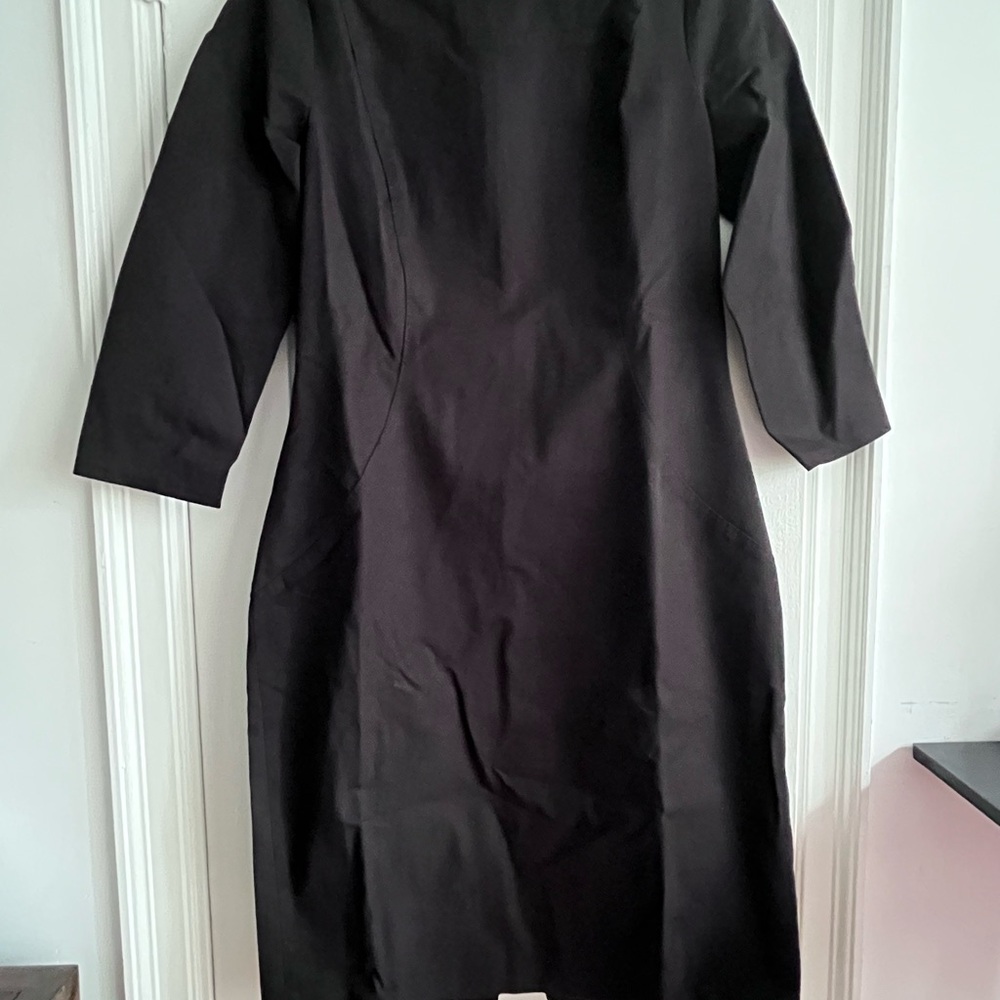 Banana Republic Classic Black Long Sleeve Dress